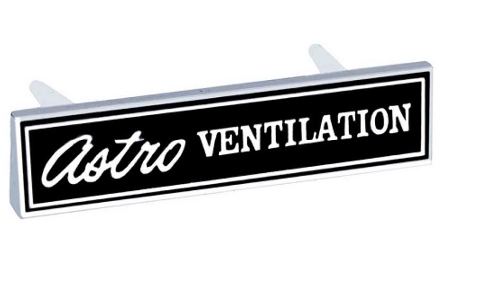 Astro Ventilation Emblem: 69-70 GM